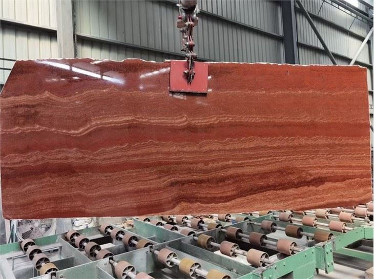 Wooden Red Marble